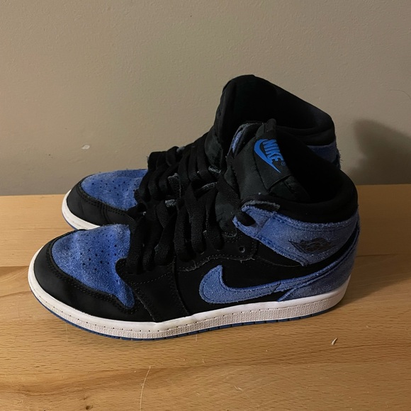 Nike Air Jordan 1 Retro High OG (PS) 'Royal Reimagined' Sneaker FD1412-042 Sz 3Y - Picture 1 of 8